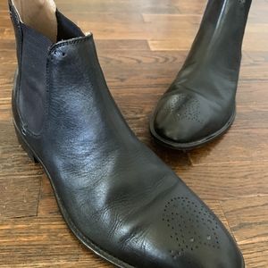 Oliver Sweeney London Black Leather Chelsea Boot